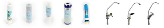 AquaRichUSA Reverse Osmosis Accessories - Filters and Faucets